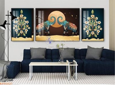 Download file File tranh hiện đại pha lê gương KF96827 (chuẩn in) chất lượng cao