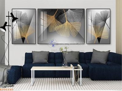 File in ấn File tranh hiện đại pha lê gương KF96849 (bản gốc) từ file gốc