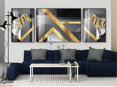 File tranh File tranh hiện đại pha lê gương KF96889 (gốc) chủ đề trẻ em