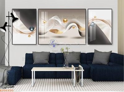File tranh File tranh hiện đại pha lê gương KF96890 (ảnh gốc) độc quyền
