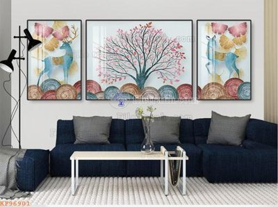 Tải về file tranh gốc File tranh hiện đại pha lê gương KF96901 (để in quảng cáo)