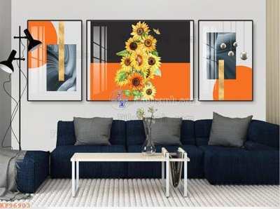 File ảnh File tranh hiện đại pha lê gương KF96903 (gốc) in Hiflex