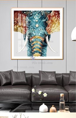 Download file tranh File tranh hiện đại pha lê gương KF96943 (file gốc PSD)