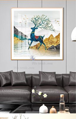 Tải về file tranh gốc File tranh hiện đại pha lê gương KF96997 (để in quảng cáo)