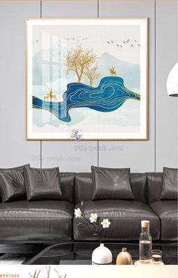 Download file gốc File tranh hiện đại pha lê gương KF97009 (độ nét cao)