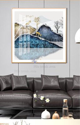 Tải file File tranh hiện đại pha lê gương KF97101 (ảnh gốc) in gạch men