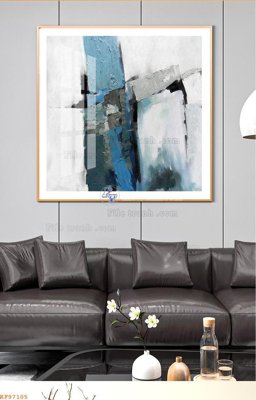 File in mica File tranh hiện đại pha lê gương KF97105 (bản gốc) sắc sảo