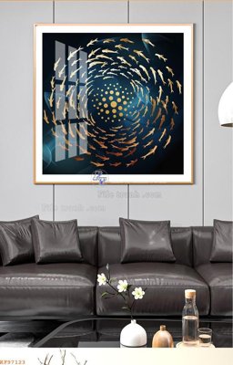 Tải file File tranh hiện đại pha lê gương KF97123 (gốc) để in ấn ngay