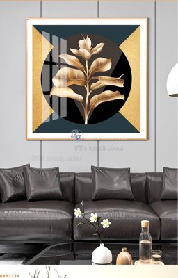 File PSD File tranh hiện đại pha lê gương KF97134 (nguyên gốc) chất lượng cao