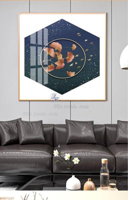 Download file gốc File tranh hiện đại pha lê gương KF97137 (độ nét cao)