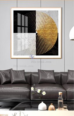 Chi tiết file gốc File tranh hiện đại pha lê gương KF97156 (cho in tráng gương)