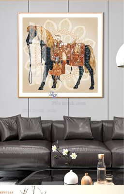 File gốc File tranh hiện đại pha lê gương KF97166 (vector) cho in ấn