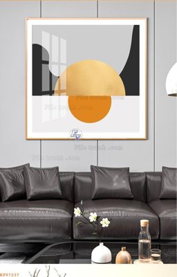 File tranh File tranh hiện đại pha lê gương KF97237 (gốc) phong cách tối giản