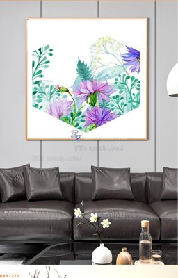 File tranh File tranh hiện đại pha lê gương KF97271 (gốc) chủ đề thành phố