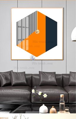 File ảnh File tranh hiện đại pha lê gương KF97312 (gốc) in quảng cáo ngoài trời