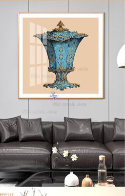 Tải file File tranh hiện đại pha lê gương KF97315 (gốc) làm tranh trang trí