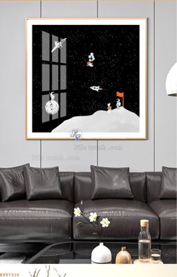 File PSD File tranh hiện đại pha lê gương KF97316 (nguyên gốc) chất lượng cao