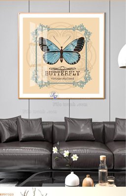 File ảnh File tranh hiện đại pha lê gương KF97323 (gốc) in decal dán tường