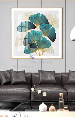 Cung cấp file tranh gốc File tranh hiện đại pha lê gương KF97333 độc quyền