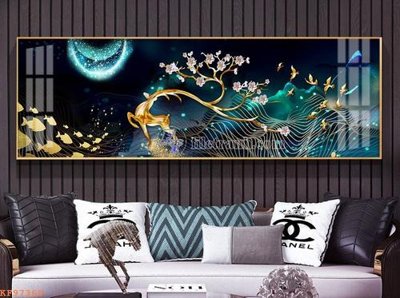 Cung cấp file tranh gốc File tranh hiện đại pha lê gương KF97369 độc quyền