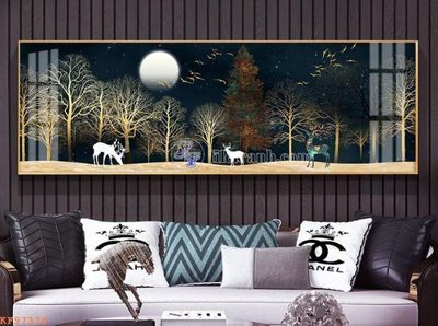 File in mica File tranh hiện đại pha lê gương KF97376 (bản gốc) sắc sảo