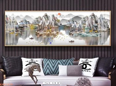 Hình ảnh file gốc in lụa File tranh hiện đại pha lê gương KF97379