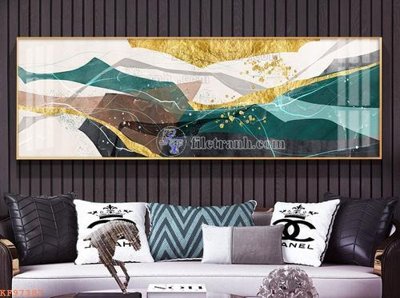 File PSD File tranh hiện đại pha lê gương KF97387 (gốc) cho designer