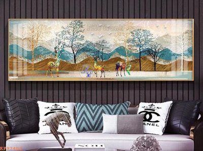 File PSD File tranh hiện đại pha lê gương KF97402 (gốc) cho designer