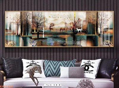 Mua file tranh gốc File tranh hiện đại pha lê gương KF97406 tại Filetranh.com