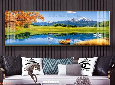 File PSD File tranh hiện đại pha lê gương KF97407 (bản gốc) dễ dàng edit