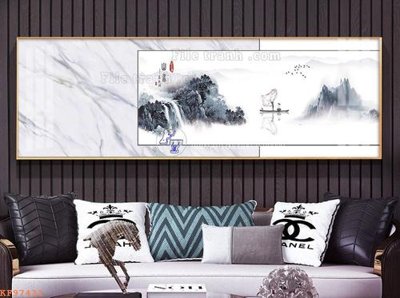 File tranh File tranh hiện đại pha lê gương KF97431 (gốc) chủ đề động vật