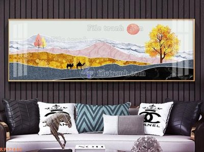 Tải file File tranh hiện đại pha lê gương KF97440 (gốc) in trên mọi chất liệu