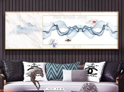 File gốc in ấn File tranh hiện đại pha lê gương KF97488 chuẩn màu CMYK