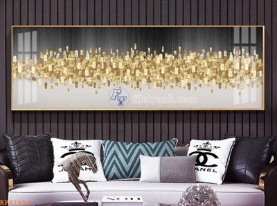 File in lụa File tranh hiện đại pha lê gương KF97494 (phong cảnh) File tranh hiện đại pha lê gương KF97494