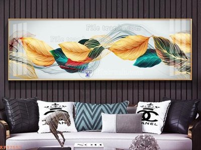 File gốc File tranh hiện đại pha lê gương KF97557 (cho in ấn) từ Filetranh.com