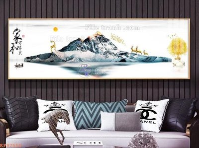 Tải về file gốc File tranh hiện đại pha lê gương KF97559 (chuẩn in ấn)