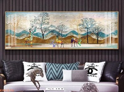 File gốc File tranh hiện đại pha lê gương KF97574 (phong cách) tối giản