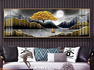 File PSD File tranh hiện đại pha lê gương KF97577 (bản gốc) chất lượng nhất