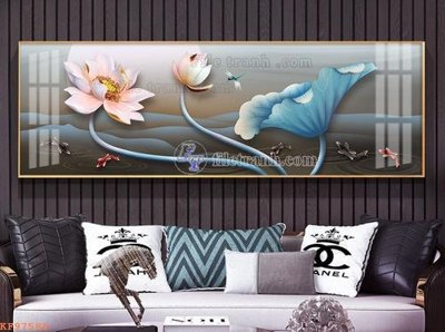 File gốc File tranh hiện đại pha lê gương KF97584 (in tráng gương) nghệ thuật