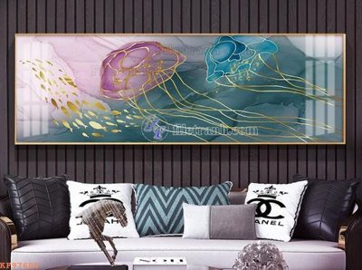 File tranh gốc File tranh hiện đại pha lê gương KF97600 (bản quyền) file PSD