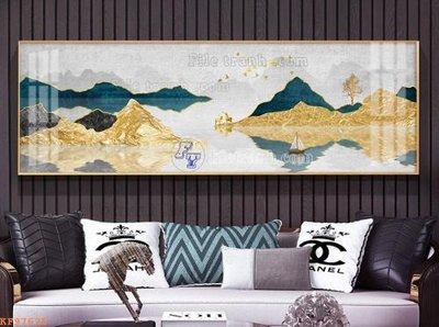 File tranh File tranh hiện đại pha lê gương KF97625 (ảnh gốc) độc quyền