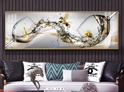 Tải file File tranh hiện đại pha lê gương KF97634 (gốc) làm file thiết kế