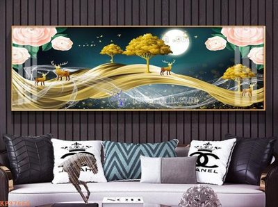 File PSD File tranh hiện đại pha lê gương KF97666 (nguyên bản) cho thiết kế