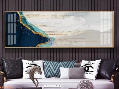 File tranh File tranh hiện đại pha lê gương KF97702 (ảnh gốc) in trần nhà