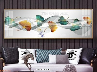 Download file tranh PSD File tranh hiện đại pha lê gương KF97711 để chỉnh sửa