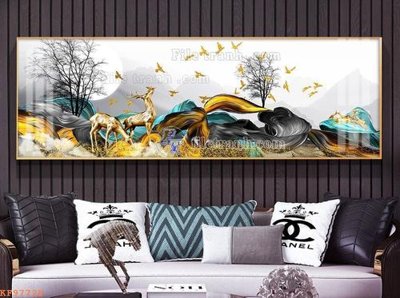 Tệp tin gốc File tranh hiện đại pha lê gương KF97728 (chất lượng cao) File tranh hiện đại pha lê gương KF97728