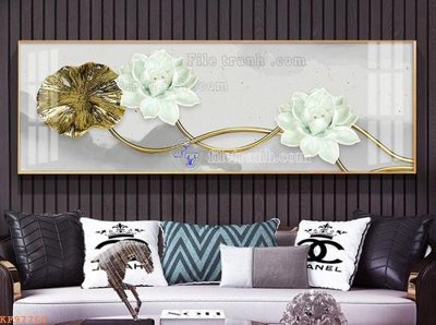 File in mica File tranh hiện đại pha lê gương KF97760 (bản gốc) sắc sảo