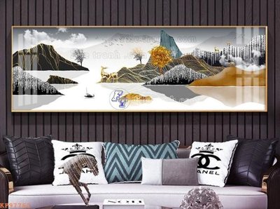 Tải về file gốc File tranh hiện đại pha lê gương KF97762 (chuẩn in ấn)