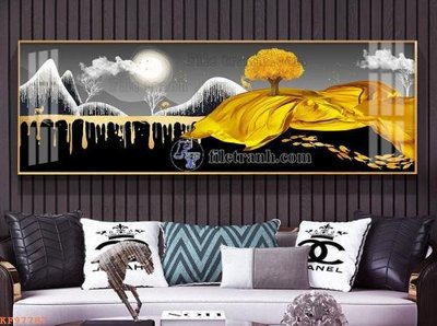 File PSD File tranh hiện đại pha lê gương KF97787 (gốc) cho in quảng cáo