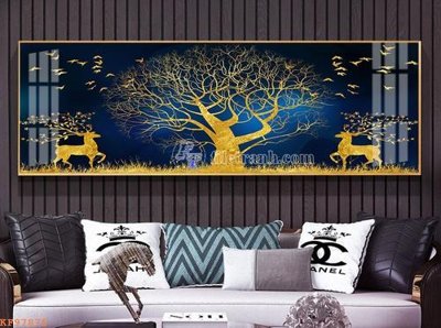 File tranh File tranh hiện đại pha lê gương KF97875 (ảnh gốc) sắc nét hoàn hảo